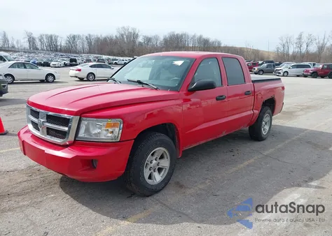 2008 Dodge Dakota Slt from USA, damaged, VIN 1D7HW48K88S594342